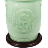 Wrapables Gifts and Decor Chinese Dragon Ceramic Vase